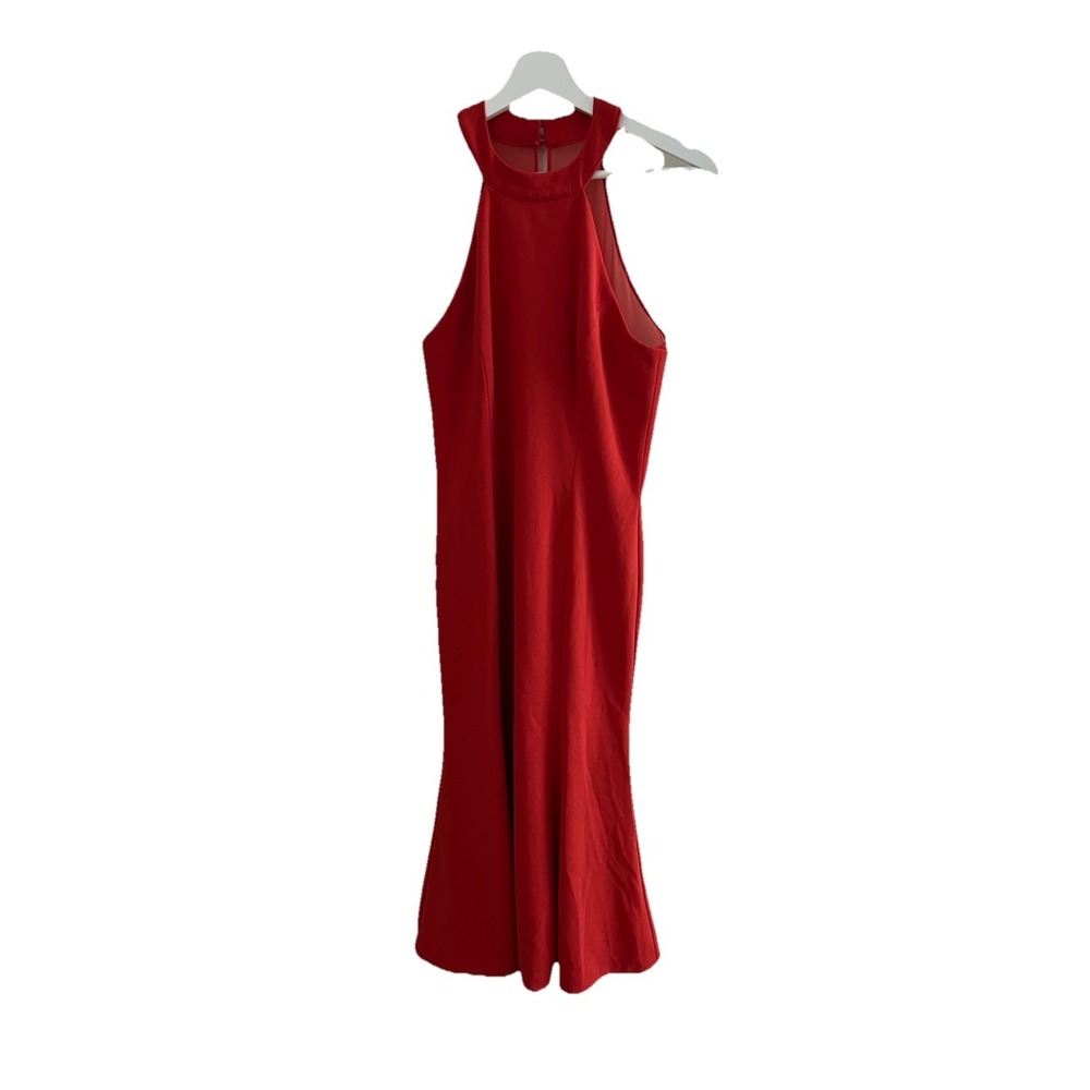 Dress The Population Womens Halter  Dress  Sleeveless Size M